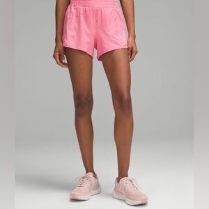 Lululemon hotty hot high rise short 4” - Sakura pink
